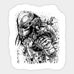 Watercolor predator Sticker